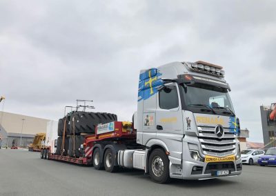 transporte de ruedas pesadas