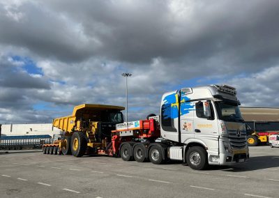 Renabal Transportes y Contratas transporte de maquina pesada para minería
